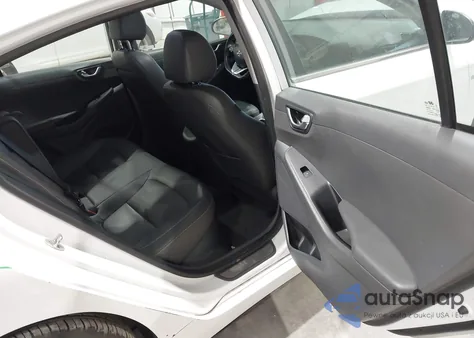 2019 Hyundai Ioniq Hybrid Limited из США, поврежденный, VIN KMHC85LC6KU136309